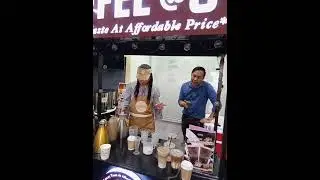 Practice making milk tea recipe 