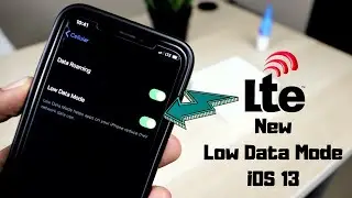 New Low Data Mode on iOS 13 (Hindi)