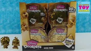 Disney Doorables Gold Peek Figures 2 Pack Unboxing
