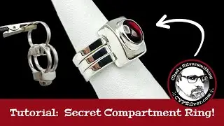 Make a Secret Compartment Ring:  A Silversmithing Tutorial