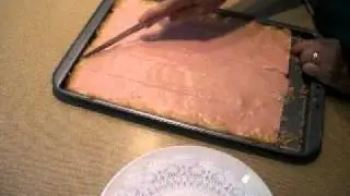 How To Cut Bar Cookies Into Diamond Shapes