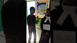 people who help us#role play# kids #trying to speak in english#upbasic kids