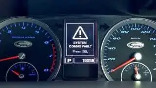 FPV system comms fault error F6 Ford