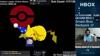 ONLINE RANKED MELEE (Anther's Ladder)