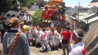 ２０２３年　壱岐郷ノ浦祇園山笠　佐賀里階段