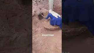 How a young boy working very hard