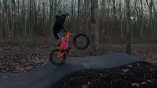 Owen at the jim thorpe pump track