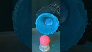 Bolt Hits Tangerine Gel Ball!#Tangerine #ASMR #Viral