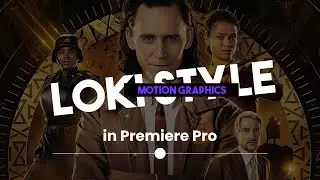 Free Download-Marvel Loki Style Motion Graphics Template or Text Animation in Premiere Pro