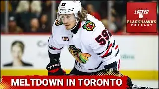 Chicago Blackhawks MELTDOWN vs. Maple Leafs | Bedard Injury News, Levshunov SCRATCHED