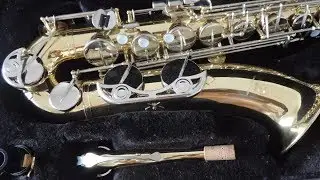 Sax Tenor Yamaha Laqueado Yts23+case Zerado Barato