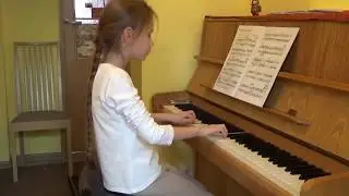 J S Bach Inwencja dwugłosowa C dur
