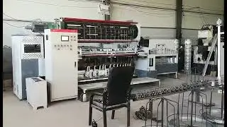 Most advanced technology Fully automatic hinge joint fixed knot fence making machine