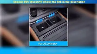 Review Car Wireless Charger For LR Land Rover Defender 110 130 Accessories Fast Mobile Phone Holder