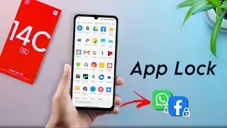 Redmi 14c App Lock Settings ⚡ Redmi 14c 5g me App Lock Set Kaise Kare