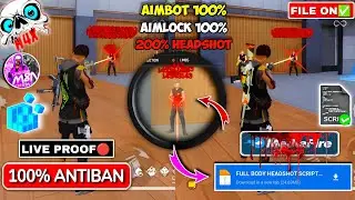 Ob54 Free Fire Auto Headshot Config File🎯🌠 Macro Aimbot + No Recoil Regedit ‼️ Antiban VIP Script 👽