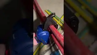 New Cutter on it&rsquo;s debut cut #electric #asmr #construction #tools #fyp