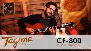 CF-800 S&eacute;rie Caf&eacute; - Viol&atilde;o Nylon Classical