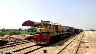 NLC GMU-30 7225 Leading Good's Carrages || Pakistan Railways || 22 Aug 2023
