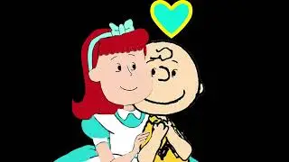 Heather (Alice Dress) Kisses Charlie Brown's Cheek (Mini-Picture Video)