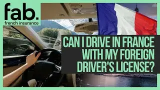 Driving in France with a foreign license