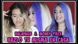 COMO RETOCAR UN BALAYAGE EN CABELLO MUY PROCESADO, HAZLO TU MISMA EN CASA/ CAMBIO DE LOOK A MI HIJA