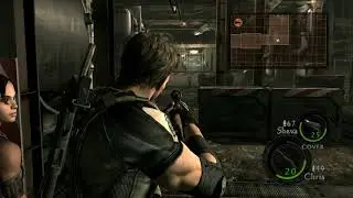 Resident Evil 5 Gold Edition Chapter 5-2 Experimental Facility Veteran - PC (2009) English Gameplay