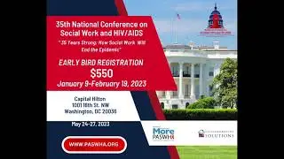 2023 National Conference on Social Work and HIV/AIDS  Early Bird Registration