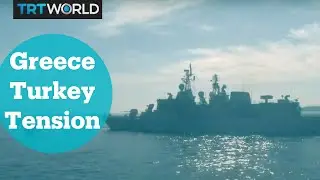Greece holds live-fire naval drills near Turkish waters