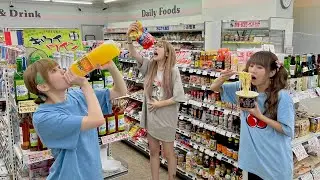 コンビニ貸し切って1万円大食い対決したらヤバい奴いたんだがww