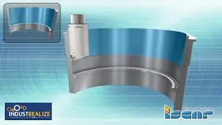 ISCAR Industrealize - Aerospace - Jet Engine Case - Internal Rough Turning