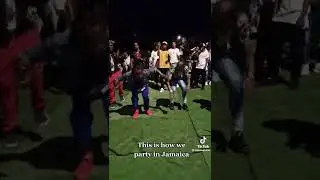 This is how we party in Jamaica
