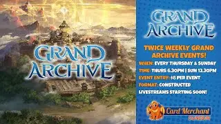 🔴 LIVE Card Merchant Dunedin: Grand Archive Regional &ndash; Distorted Reflections Season
