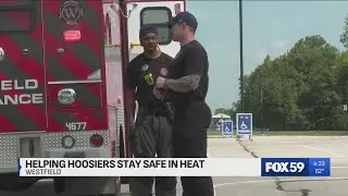 How do first responders beat the heat?