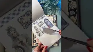 ASMR Journaling/Alice in Wonderland 🌸#scrapbooking #junkjournal #journaling #fyp #aliceinwonderland
