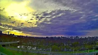 Cityscape Timelapse, Ottawa, Canada &ndash; Apr 09, 2021