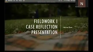 Fieldwork I Presentation