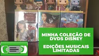 Minha coleção de DVDs da Disney - Edições musicais limitadas