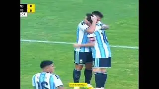 Messi assists Lautaro Martinez scores| 🇦🇷 Argentina 1-0 Angola 🇦🇴