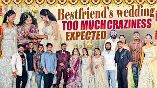 Best Friend Wedding Lo Mem Chesina Pani😜😱 | Crazy Vlog🥰#vizagtwinsofficial #priyapriyanka #wedding 