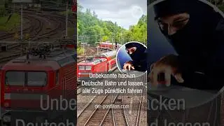 Unbekannte hacken Deutsche Bahn und lassen alle Z&uuml;ge p&uuml;nktlich fahren