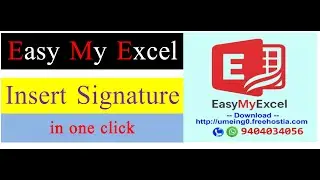 insert signature