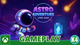 Stylish Platforming and Core Collecting | Astro Adventure: Core Hunt | First Look Xbox Gameplay