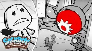 Sackboy A Big Adventure Early Footage - Nervous System Boss Intro