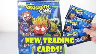 Grossery Gang Collector Cards Pack Opening + Album NEW! | Birdew Reviews