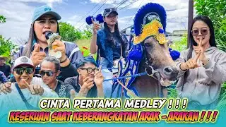 CINTA PERTAMA MEDLEY❗❗❗- KESERUAN SAAT ARAK - ARAKAN❗❗❗|| TANJI KUDA RENGGONG GALIH SILIWANGI MUDA
