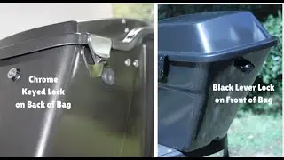Brukus' Hardbag Lid Latch Conversion Kit for Harley Hard Saddlebags 2013 & Older