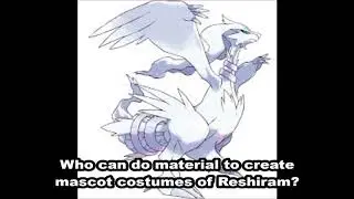 A Suggestion For Someone To Create A Reshiram Mascot Costume Version #2