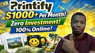How to Start Selling Your Designs & Make Money Online | Printify Review