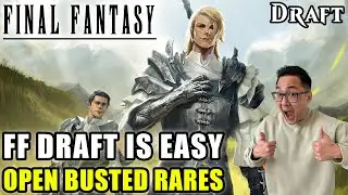 Final Fantasy Draft Is Easy. Just Open Busted Rares | Final Fantasy Draft | MTG Arena